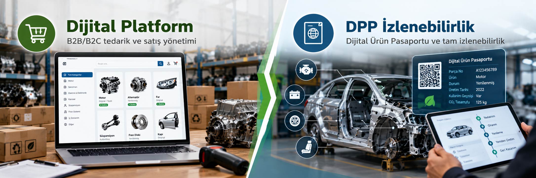 Dijital Platform ve DPP İzlenebilirlik